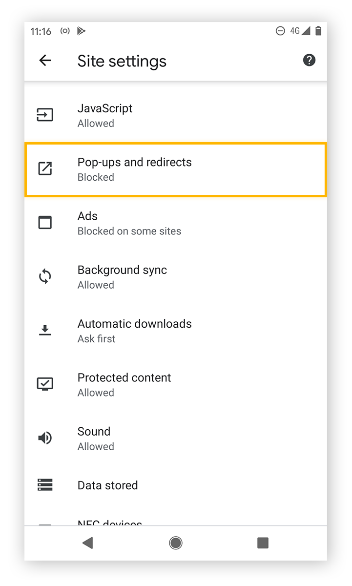 BLOCK OR ALLOW POP UPS IN CHROME GPO visual data 5